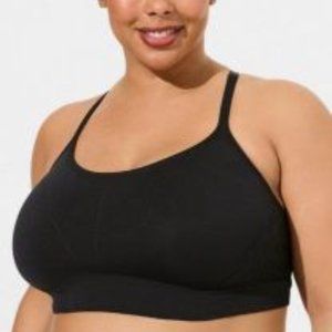 Torrid NWT Unlined Seamless Racerback Bralette Size 1